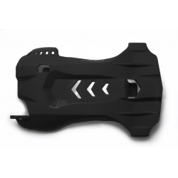 Polisport, kryt pod motor Fortress Skid Plate, KTM SX 250 `06-19 EXC 250/300 `06-19, Husqvarna TC250,TE 250/300 `14-16, černá ba